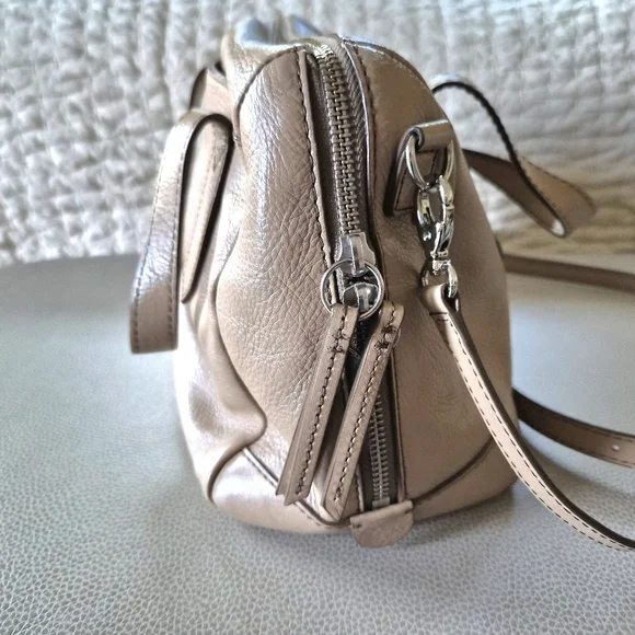 Fossil Leather Tan Shoulder Bag - Picture 3 of 10